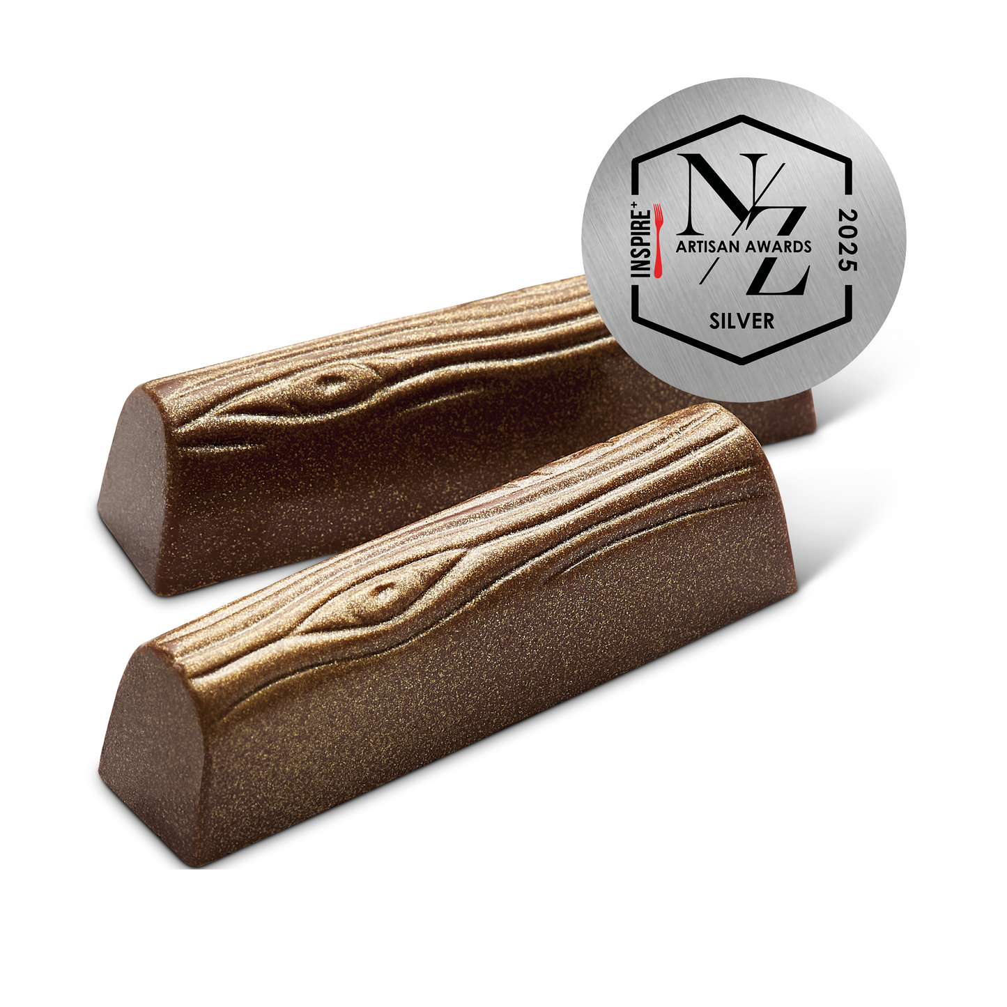 Salted Caramel Milk Chocolate Snack Log